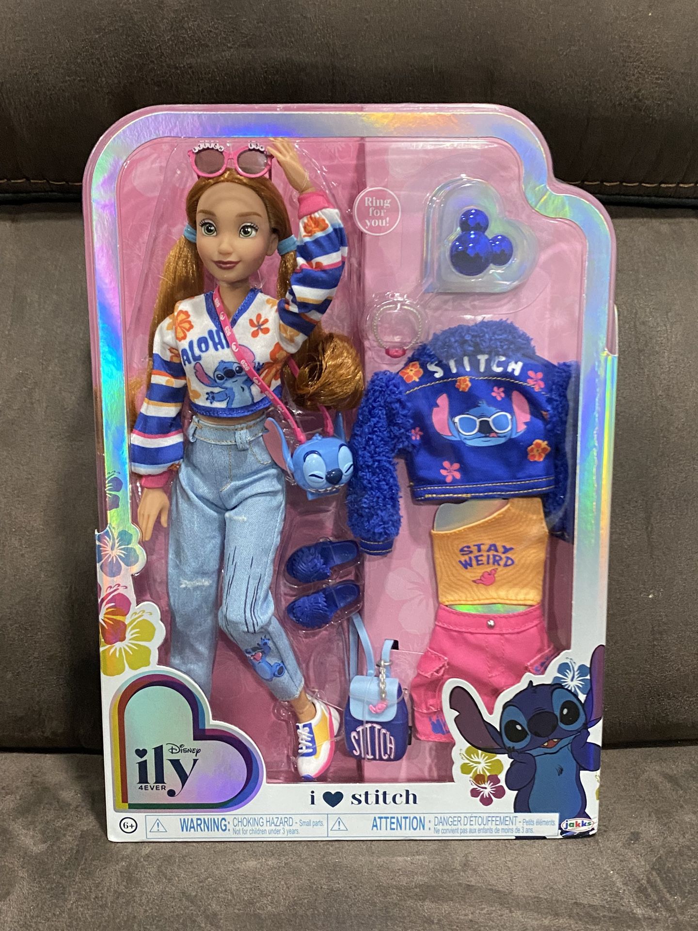 $25– Ily Forever 4ever Lilo & Stitch Doll Disney