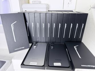 Samsung S25 Edge 256GB Unlocked Sealed Box