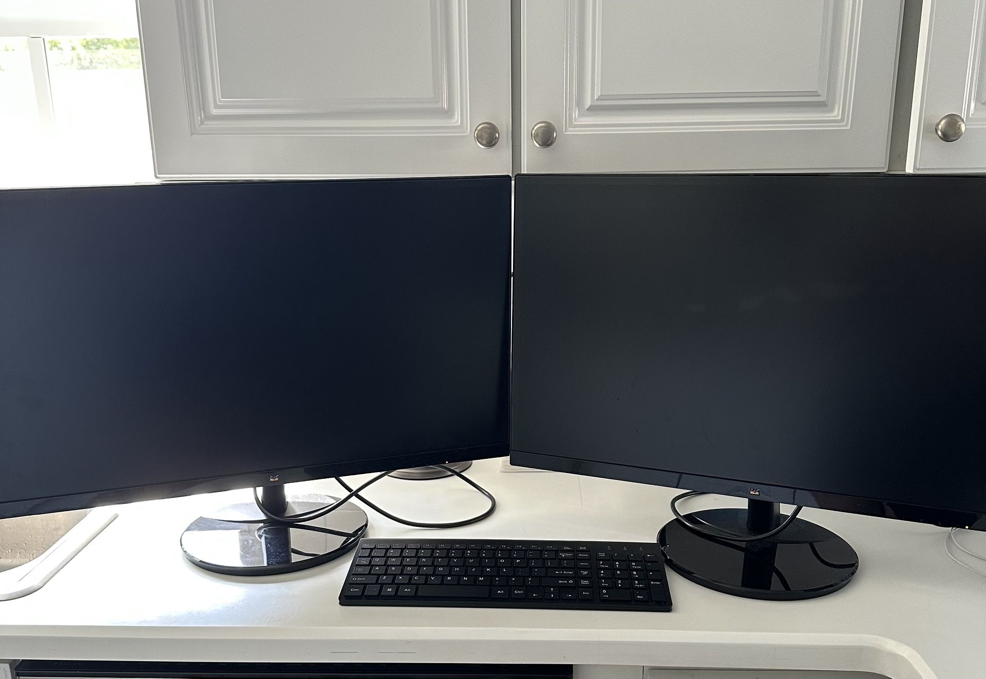 ViewSonic 27 Inch Monitors, Qty: 2