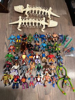 Vintage 80’s Masters of the Universe MOTU Action Figure Collection