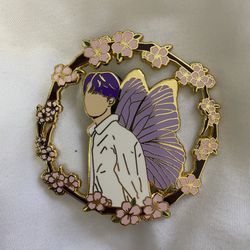 BTS Jin Enamel Pin