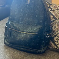 Black Mcm Backpack 