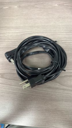Heavy Duty 3-Prong Grounded Extension Cord Cable - Black