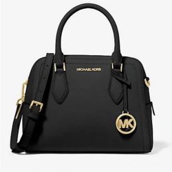 Authentic MK Ayden Medium Saffiano Leather Satchel