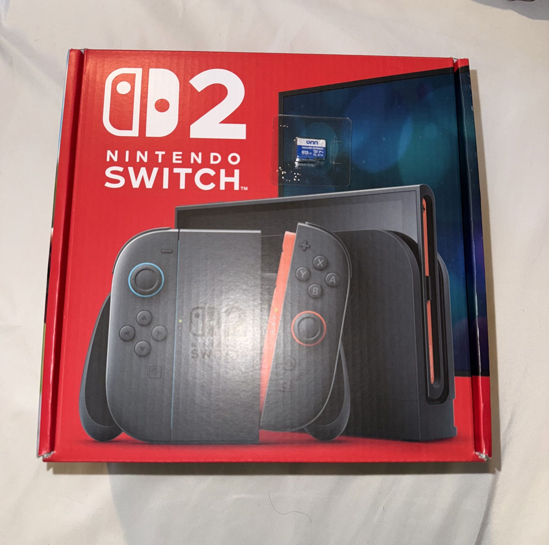 Nintendo Switch 2, 512gb Sd Card, Carrying Case