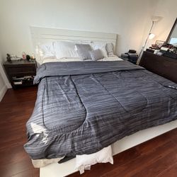 White Bed frame 