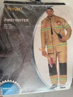 Men’s XL Firefighter costume