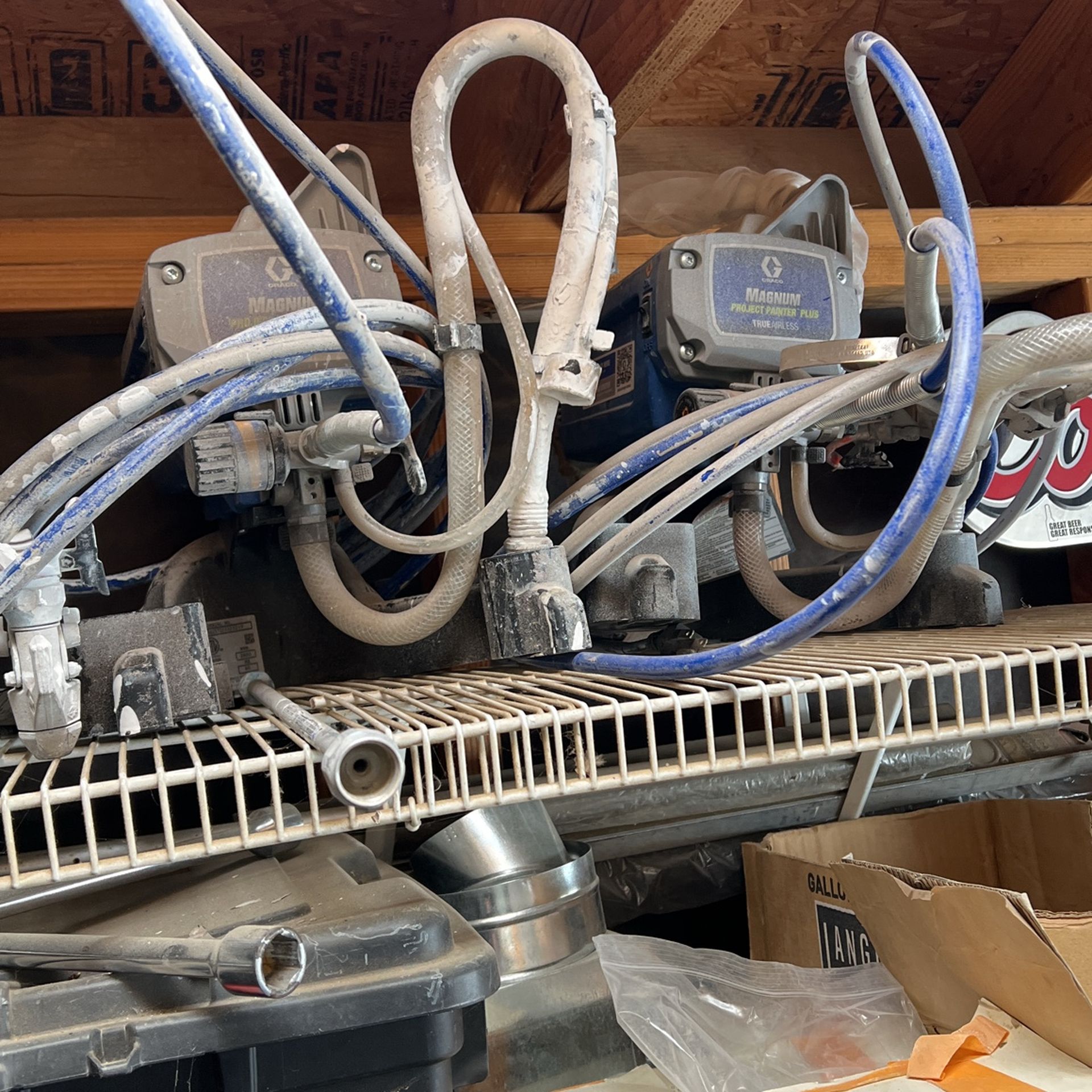 Two Airless Grayco sprayer with gun