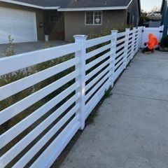 Vinyl Picket Fence