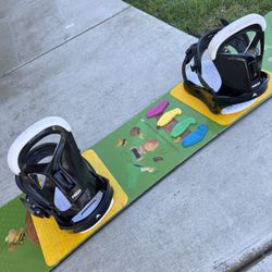 Kids Snowboard – Burton Peanuts, limited edition 130 cm.