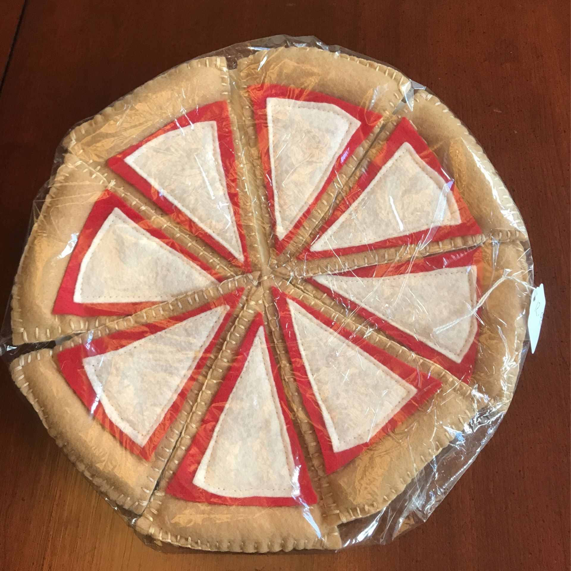 Toy Felt Pizza