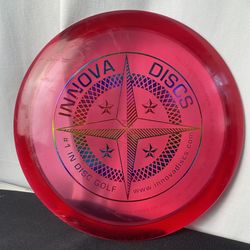 Innova Disc Golf First Run Champion Mamba Rainbow Proto Star Stamp 170 Grams Red Distance Driver 11/6/-5/1 (Rare Item!)