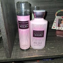 Bath And Body Works Body Spray And Lotion  8oz And 10oz