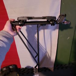 Bike rear rack with mik rack adapter 
