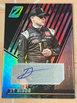 2022 Zenith NASCAR Ty Gibbs auto /10