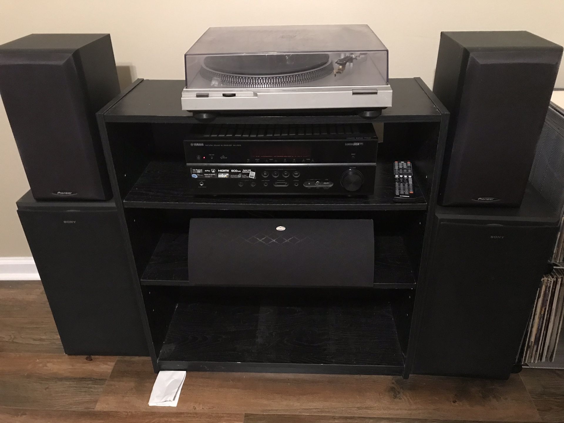 7.1 channel Yamaha home theater system