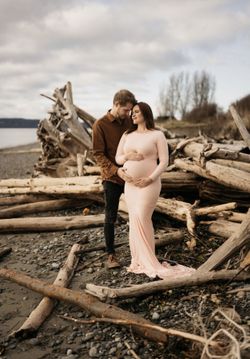 Like New Designer Maternity Photo /baby Shower Dresses