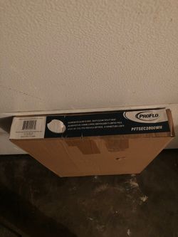 Proflo PFTSEC2000WH elongated slow close, easy clean toilet seat