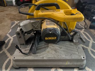 DeWalt chop saw