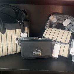 3 Nine West Handbags