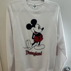 Brand New Mickey Crew Neck Sweater - Adult Medium 