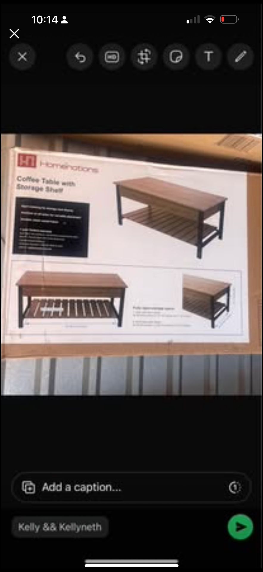 Coffee Table With 