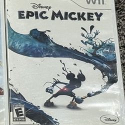 NINTENDO WII ‘Epic Mickey’ Video Game