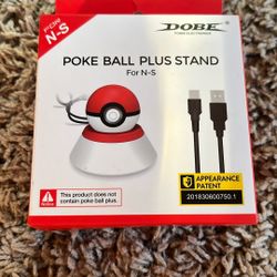 dobe poke ball plus stand For N-S Nintendo Switch Pokemon Charger Display New 