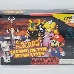 Super Nintendo Super Mario RPG
