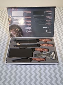 NEW Beautiful 6pcs kitchen knife Set..
