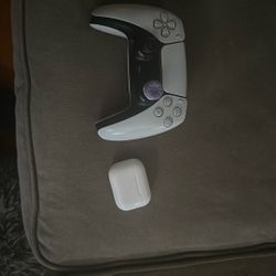 PlayStation Controller and Air Pods 2nd Gen