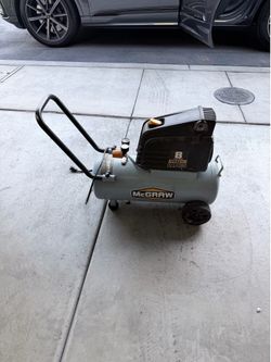 McGraw 8 gallon air compressor