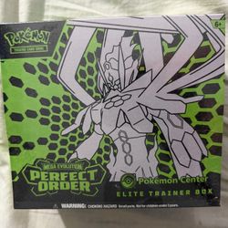 Perfect Order Pokémon Center ETB 