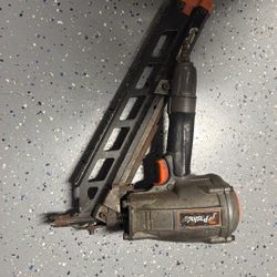 Pneumatic 3-1/2 in. 30 degree Air Corded PowerMaster Plus Clipped-Head Framing Nailer