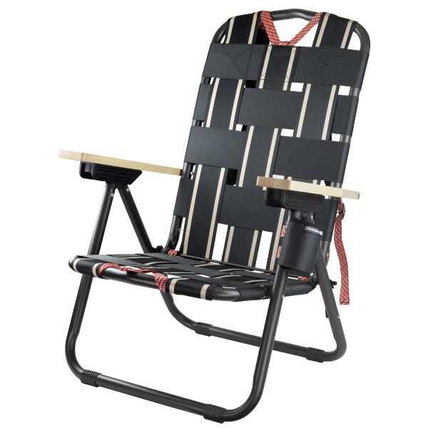 CleverMade Sequoia Folding Backpack Chair; 5 Recline Position Chair Great for Beach, Camping, and Picnics; Made from Recycled Materials