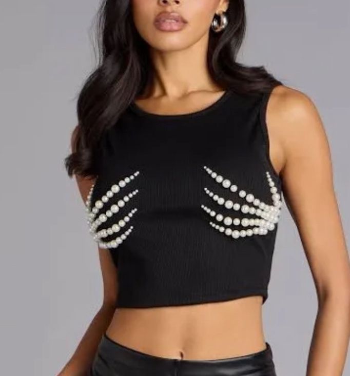 Skeleton pearl shirt halloween