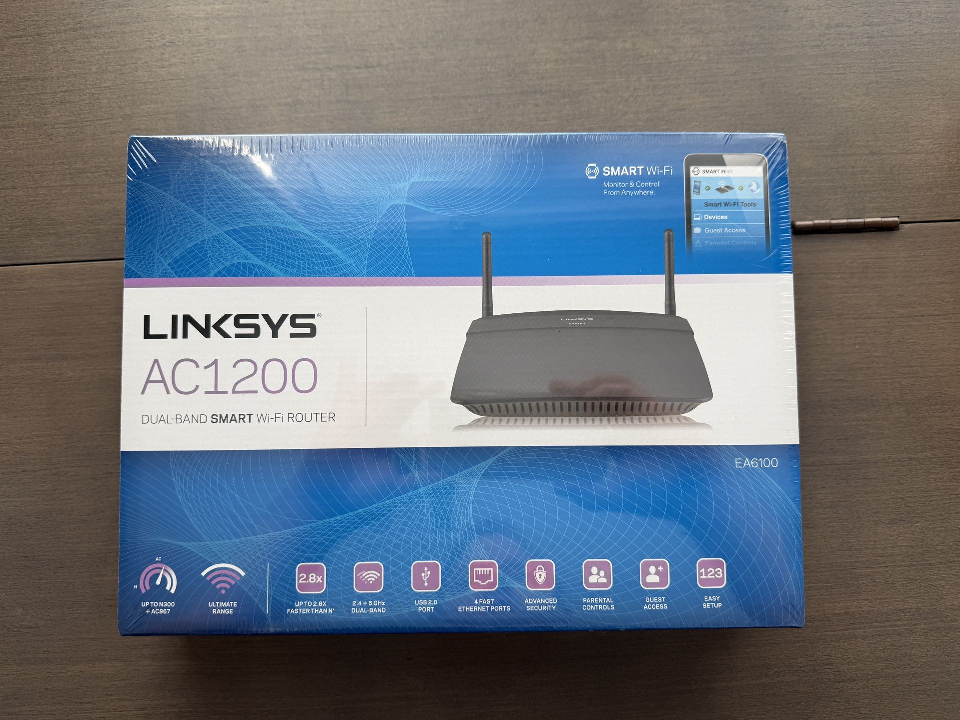 Linksys AC1200 WiFi router