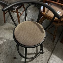 Two Bar Stools Chairs 