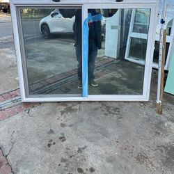 Windows 🪟double panel vinyl new window  ventanas nuevas  Height 54 inches  Width 71 3/4 inches 