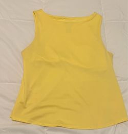 Yellow XL tank top blouse
