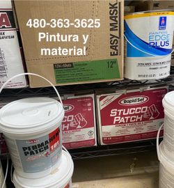 Pintura y material pintores