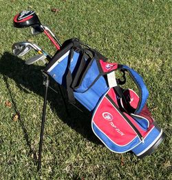 Kids Junior golf set (Driver+mid-iron+7i+9i+putter+stand bag)