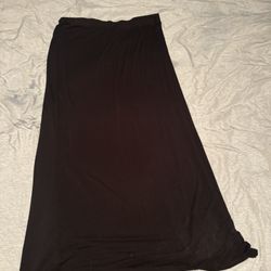 Eye Candy Classic Black Maxi Skirt Size 2X