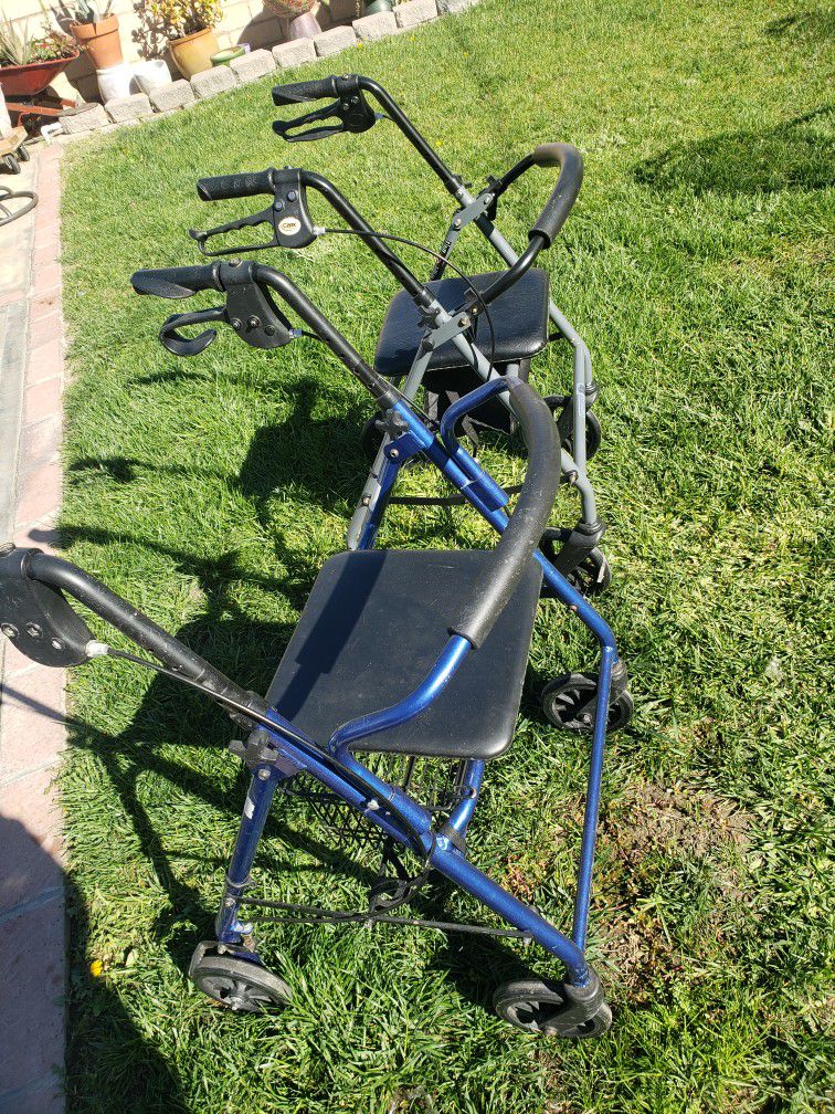 Medical Walkers Foldable and Good Condition 