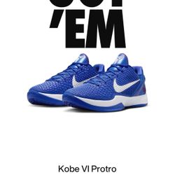 Nike Kobe 6 Protro Dodgers