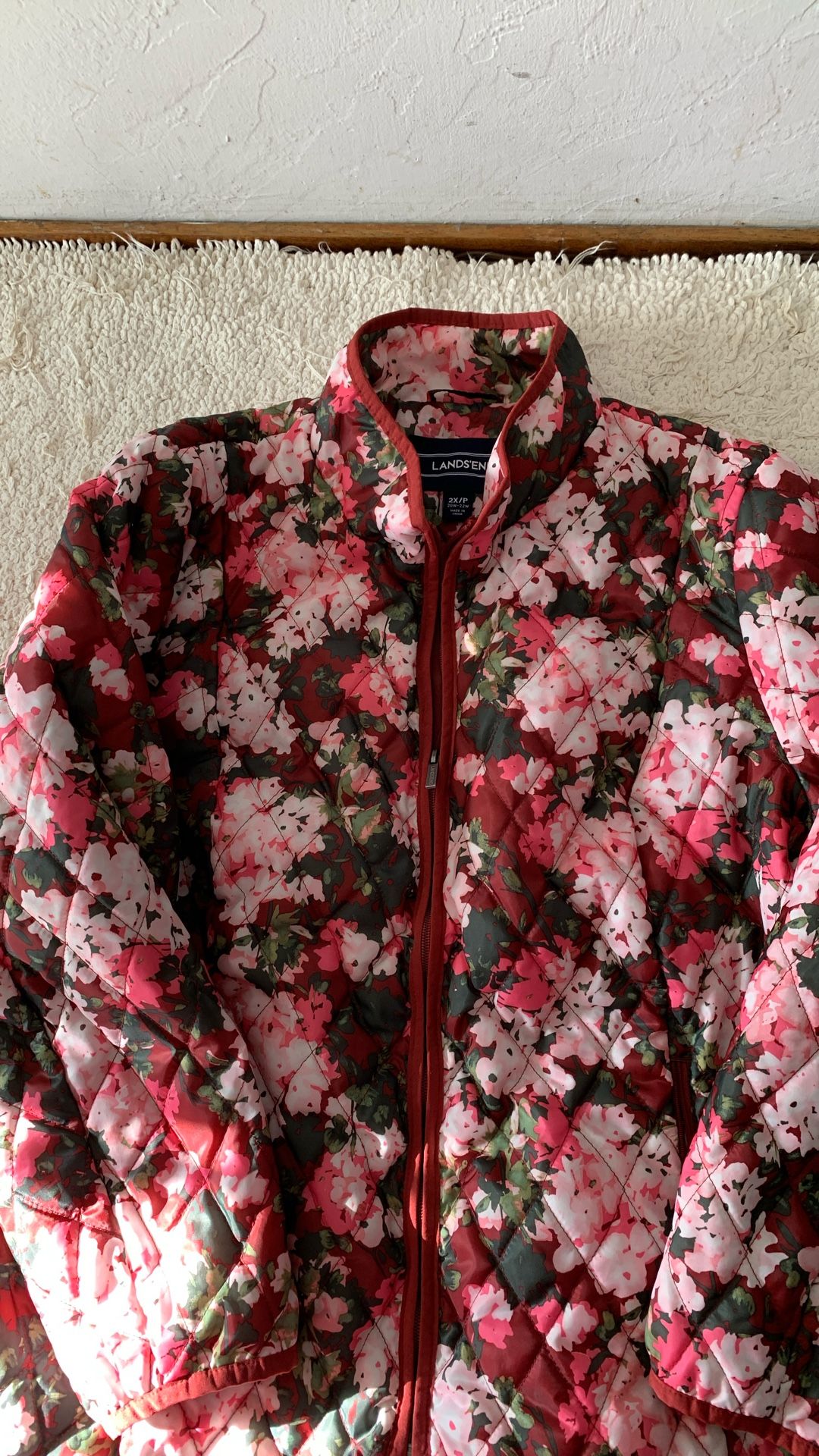 Women’s 2X(20-22W) Floral Jacket