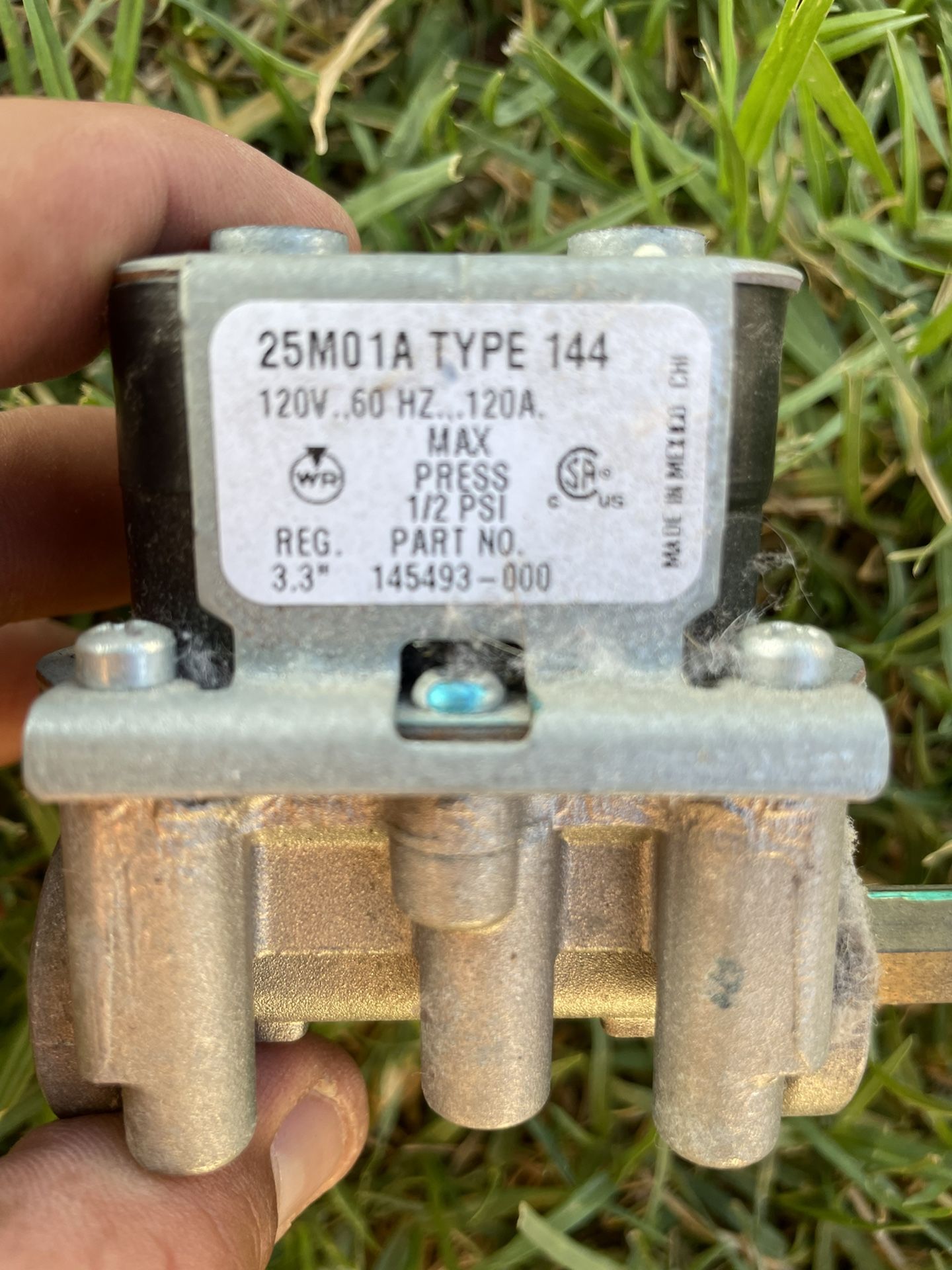 Frigidaire Kenmore Dryer Gas Valve Assembly (contact info removed