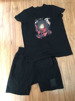 Puma x Xo shirt and shorts matching set size medium