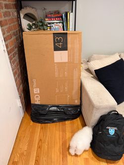 LG 43” 4K UHD Smart TV in box