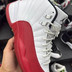 cherry jordan 12 